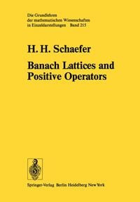 Produktbild: Banach Lattices and Positive Operators