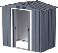 Produktbild: Metall Ger&auml;tehaus 202x113 Gartenhaus Schiebet&uuml;ren
