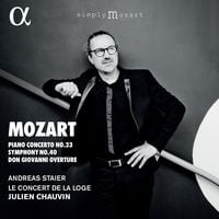 Produktbild: Chauvin/Staier/Le Concert de la Loge: Klavierkonzert 23/Sinf