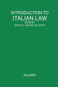 Produktbild: Introduction to Italian Law