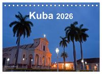Produktbild: Kuba 2026 (Tischkalender 2026 DIN A5 quer), CALVENDO Monatskalender