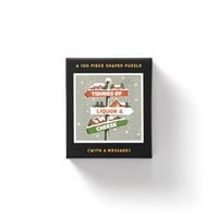 Produktbild: Tidings 100 Piece Mini Shaped Puzzle