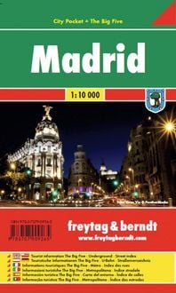 Produktbild: Freytag & berndt Innenstadtplan Madrid 1:10.000