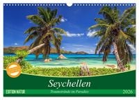 Produktbild: Seychellen &ndash; Traumstr&auml;nde im Paradies (Wandkalender 2026 DIN A3 quer), CALVENDO Monatskalender