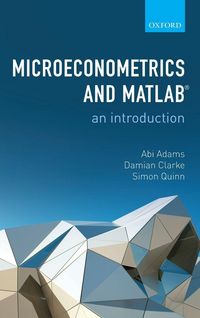 Produktbild: Microeconometrics and Matlab