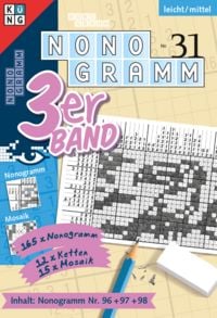 Produktbild: Nonogramm 3er-Band Nr. 31