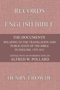 Produktbild: Records of the English Bible