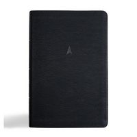 Produktbild: CSB Men's Daily Bible, Black Leathertouch, Indexed