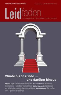 Produktbild: W&uuml;rde bis ans Ende &hellip; und dar&uuml;ber hinaus