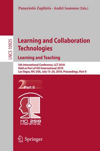 Produktbild: Learning and Collaboration Technologies. Learning and Teaching