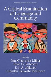 Produktbild: A Critical Examination of Language and Community