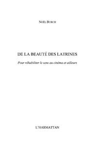 Produktbild: De la beaute des latrines