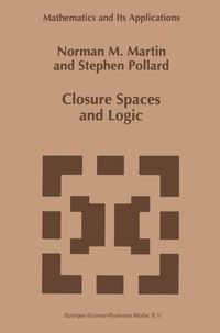Produktbild: Closure Spaces and Logic