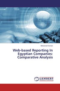 Produktbild: Web-based Reporting In Egyptian Companies: Comparative Analysis