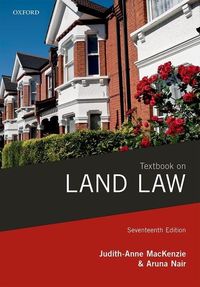 Produktbild: MacKenzie, J: Textbook on Land Law