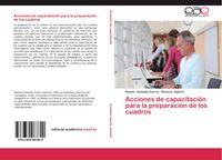 Produktbild: Acciones de capacitaci&oacute;n para la preparaci&oacute;n de los cuadros