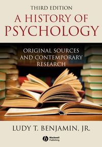 Produktbild: History of Psychology