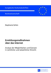 Produktbild: Ermittlungsma&szlig;nahmen ueber das Internet