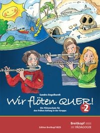 Produktbild: Wir fl&ouml;ten quer. Sch&uuml;lerband 2