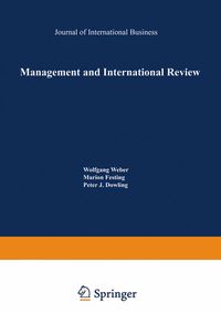 Produktbild: Management and International Review