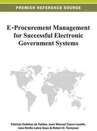 Produktbild: E-Procurement Management for Successful Electronic Government Systems