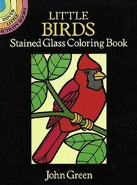 Bild vom Artikel Little Birds Stained Glass Coloring Book vom Autor John Green