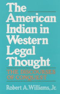 Produktbild: The American Indian in Western Legal Thought