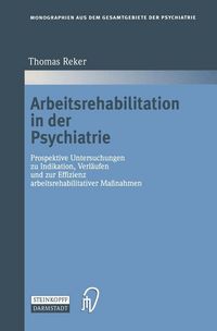 Produktbild: Arbeitsrehabilitation in der Psychiatrie
