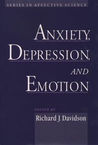 Produktbild: Anxiety, Depression, and Emotion