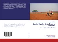 Produktbild: Spatial distribution of micro nutrients