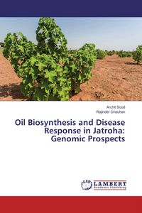Produktbild: Oil Biosynthesis and Disease Response in Jatroha: Genomic Prospects