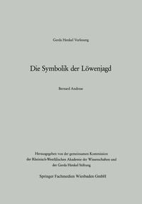 Produktbild: Die Symbolik der L&ouml;wenjagd