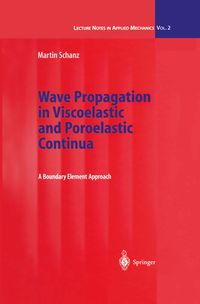 Produktbild: Wave Propagation in Viscoelastic and Poroelastic Continua