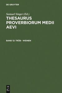 Produktbild: Tr&uuml;b - weinen