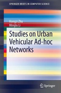 Produktbild: Studies on Urban Vehicular Ad-hoc Networks