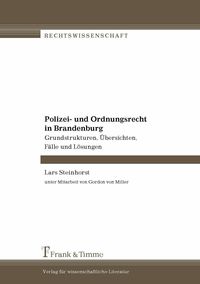 Produktbild: Polizei- und Ordnungsrecht in Brandenburg