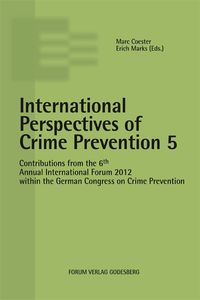 Produktbild: International Perspectives of Crime Prevention 5