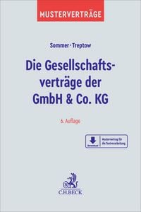 Produktbild: Die Gesellschaftsvertr&auml;ge der GmbH & Co. KG