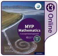 Produktbild: Harrison, R: MYP Mathematics 3: Online Course Book