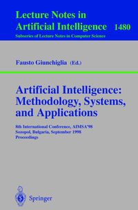 Produktbild: Artificial Intelligence: Methodology, Systems, and Applications