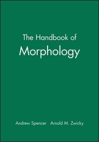 Produktbild: The Handbook of Morphology
