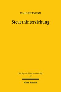 Produktbild: Steuerhinterziehung