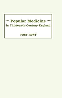 Produktbild: Popular Medicine in 13th-Century England