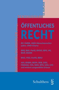 Produktbild: Textausgabe &Ouml;ffentliches Recht