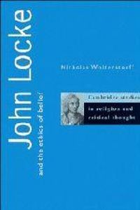 Produktbild: John Locke and the Ethics of Belief
