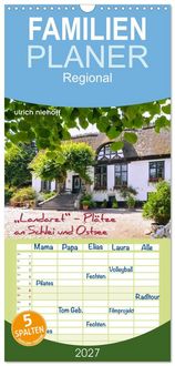 Produktbild: Familienplaner 2027 - "Landarzt" - Pl&auml;tze an Schlei und Ostsee mit 5 Spalten (Wandkalender, 21 x 45 cm) CALVENDO