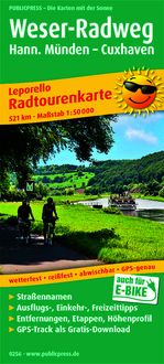 Produktbild: Weser-Radweg, Hann. M&uuml;nden - Cuxhaven