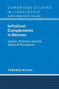 Produktbild: Infinitival Complements in German