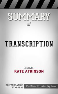 Produktbild: Summary of Transcription: A Novel Transcription: A Novel: Conversation Starters