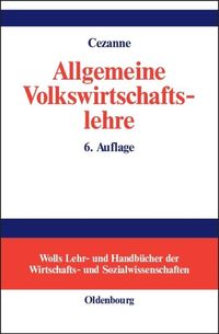 Produktbild: Allgemeine Volkswirtschaftslehre